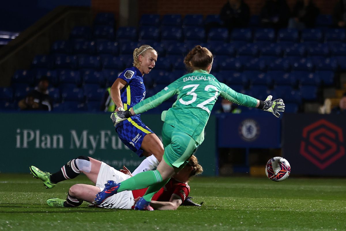Chelsea Women v Manchester United Women: The FA Women’s Continental Tyres League Cup - Semi Final