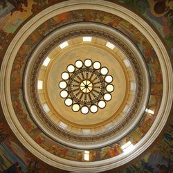The ceiling of the rotunda at the Capitol in Salt Lake City Tuesday, Feb. 17, 2015..