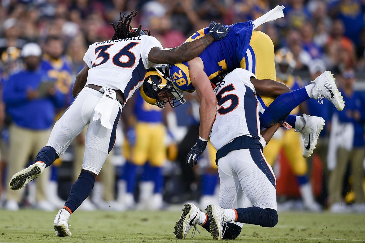 NFL: Preseason-Denver Broncos at Los Angeles Rams