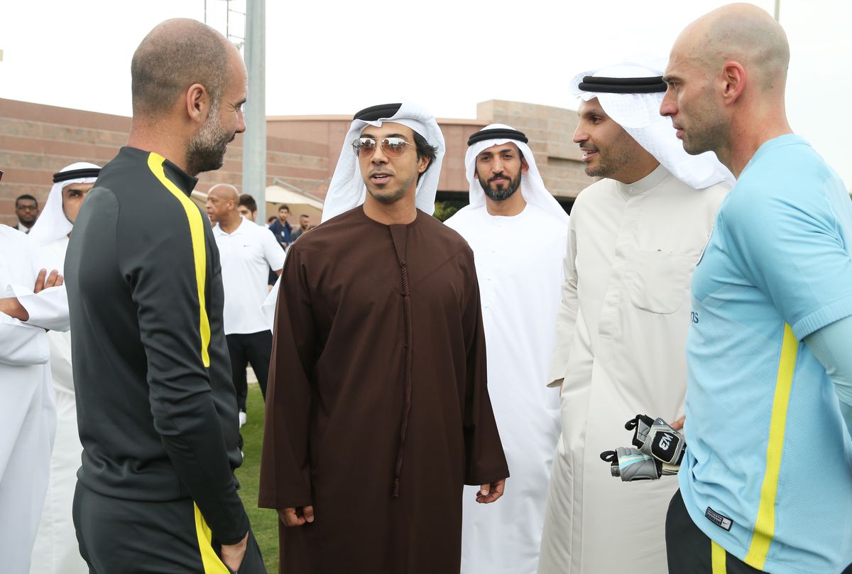 Manchester City Training - Abu Dhabi
