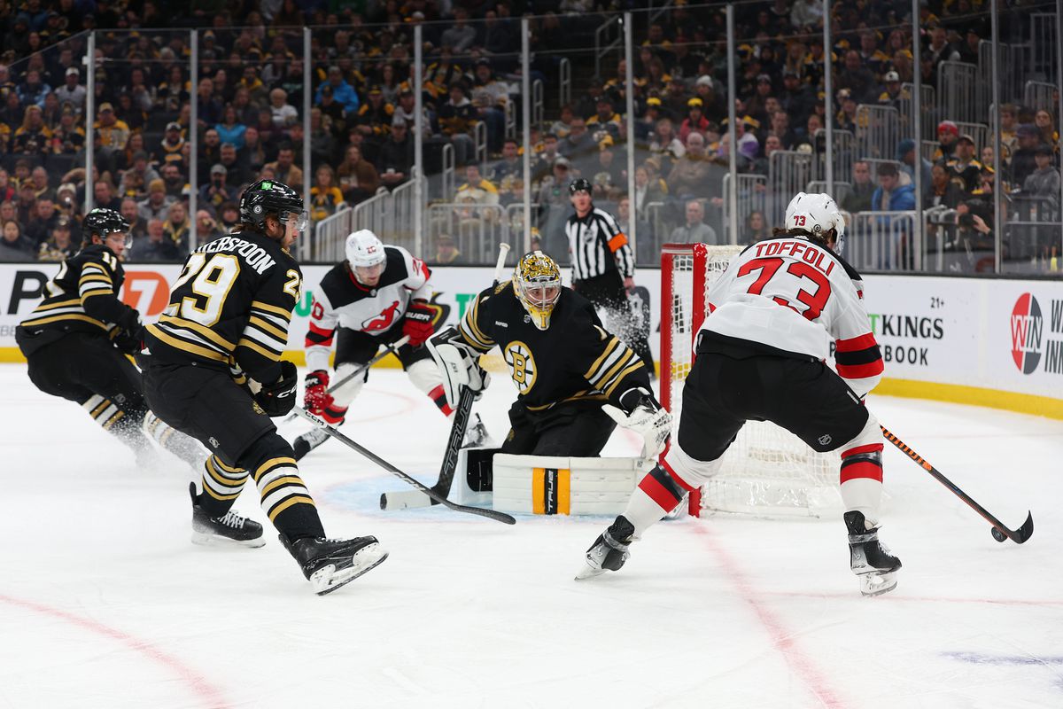 NHL: JAN 15 Devils at Bruins