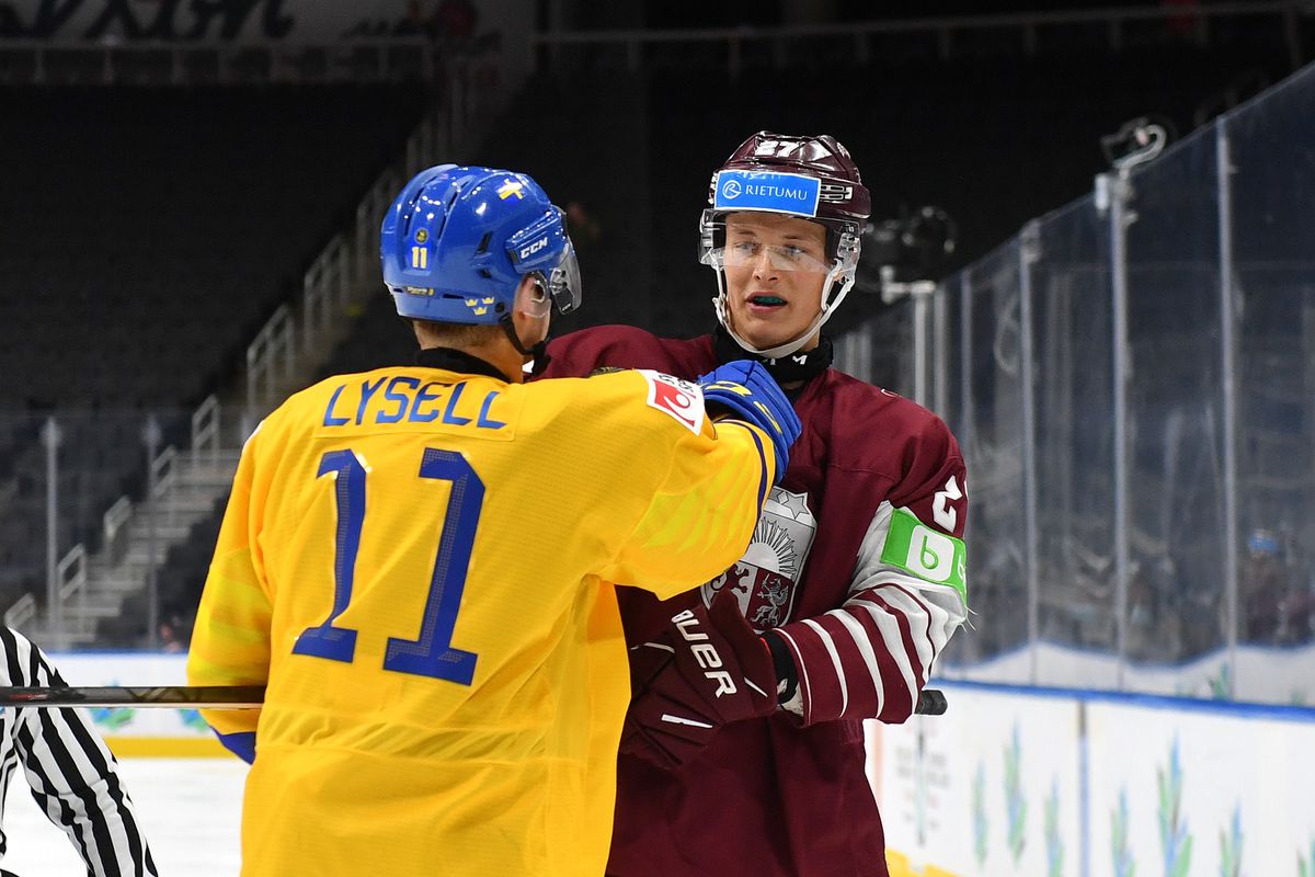 Sweden v Latvia: Quarterfinals - 2022 IIHF World Junior Championship