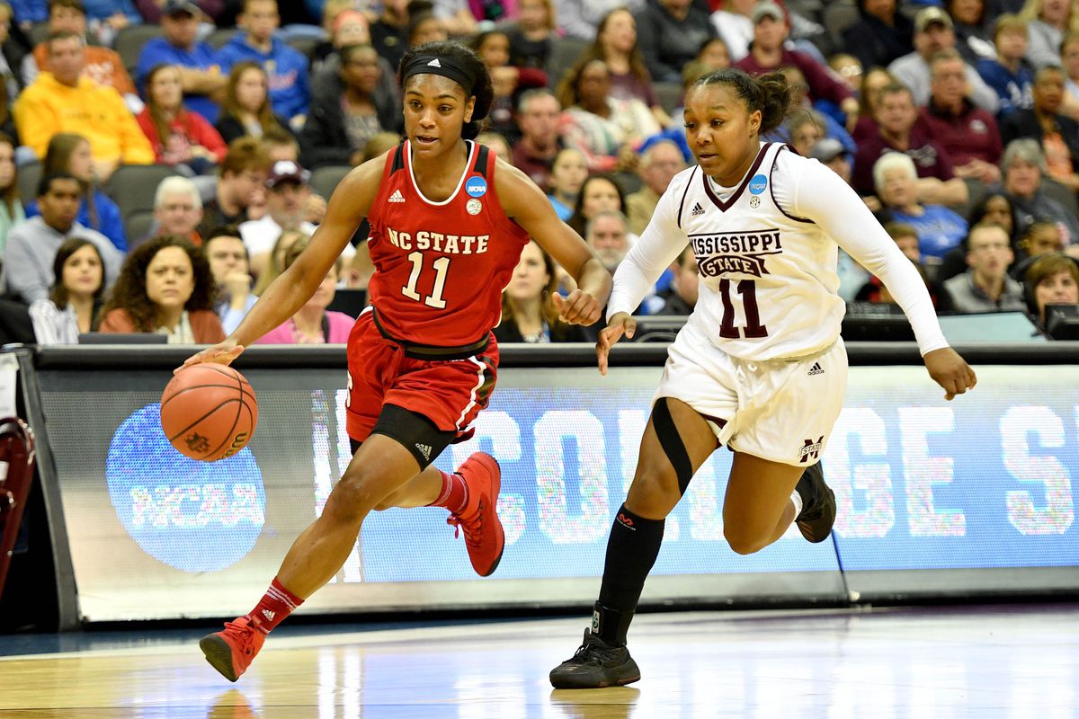 NCAA Womens Basketball: NCAA Tournament-Kansas City Regional-Mississippi State vs North Carolina State