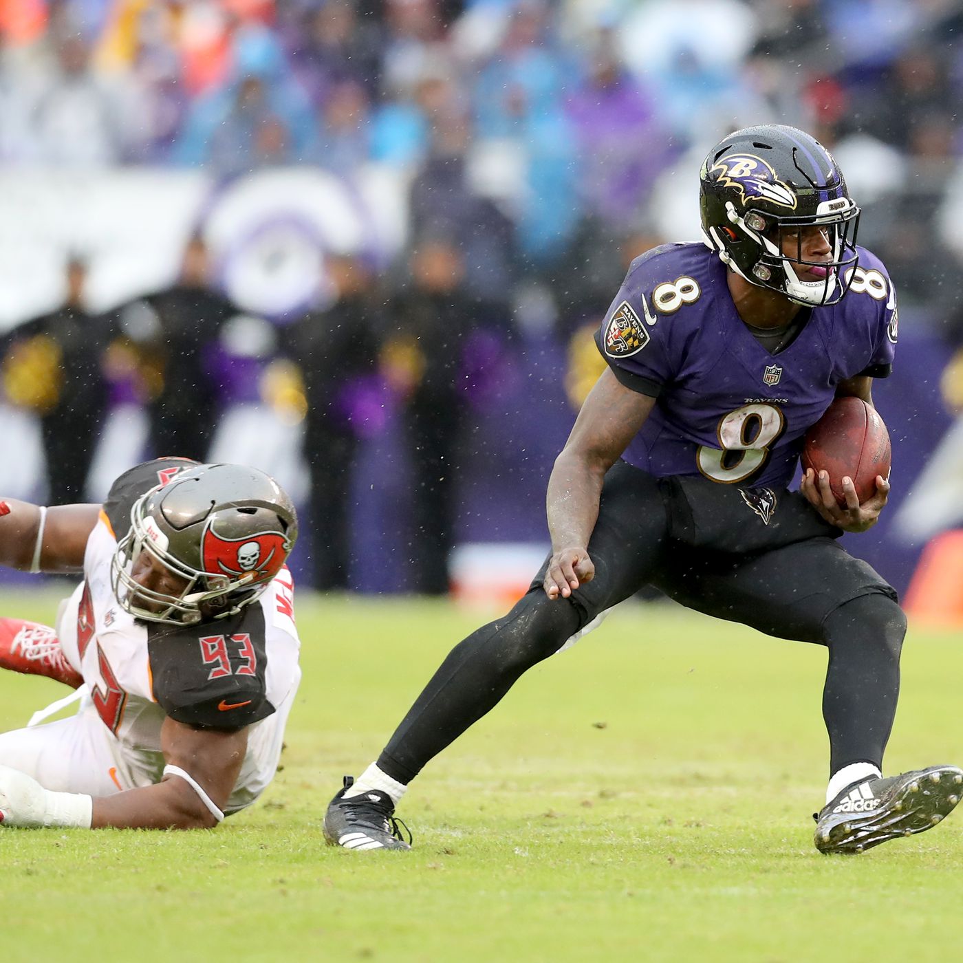 How the Ravens beat the Saints: Lamar Jackson, Justin Houston lead way for  Baltimore - The Athletic