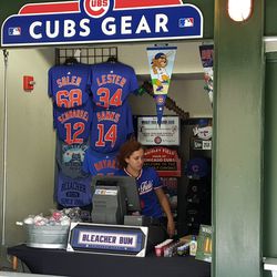 New souvenir stand in right field - 
