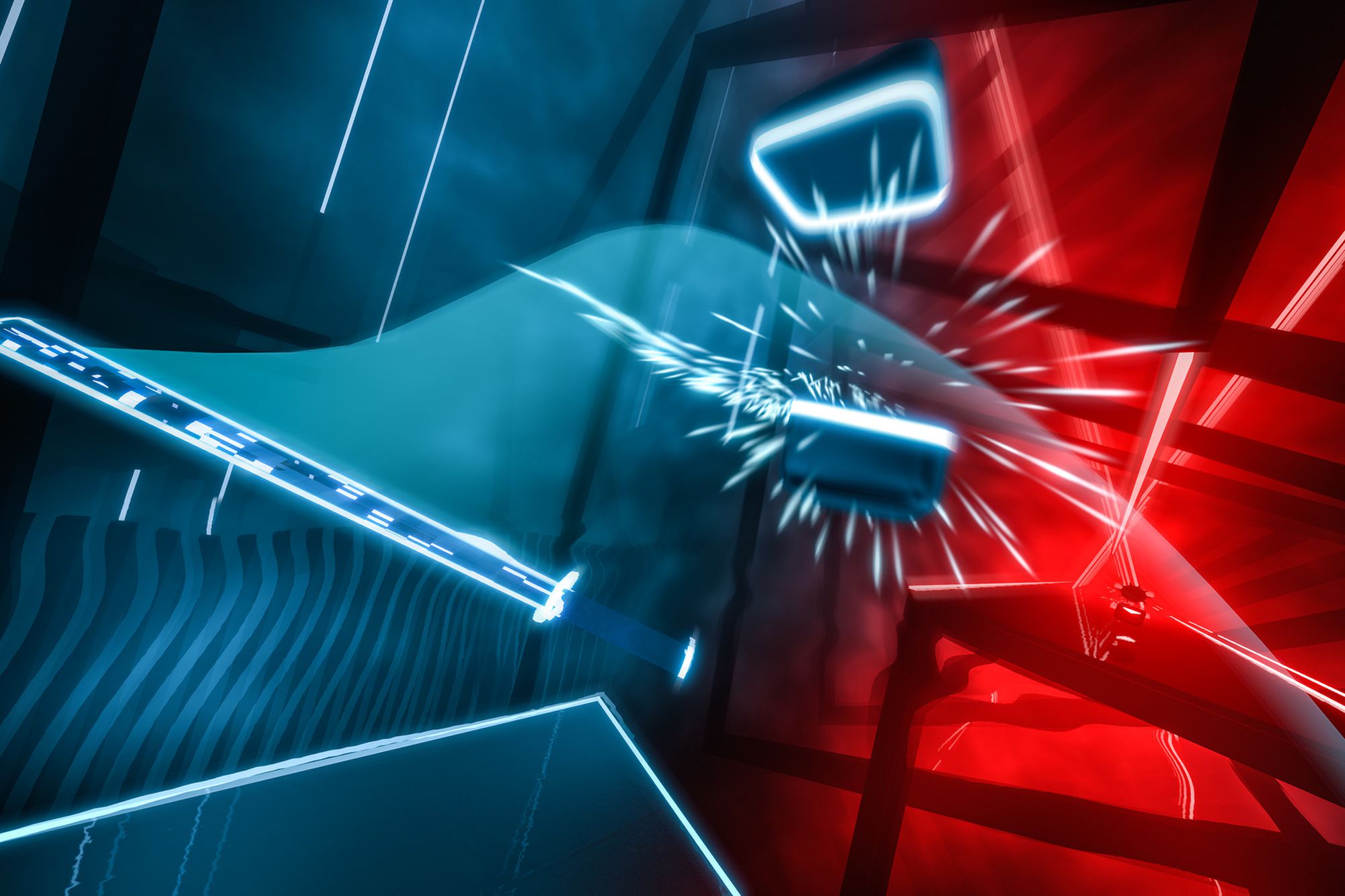 Motherland Tåget controller Why Beat Saber is my game of the year - The Verge