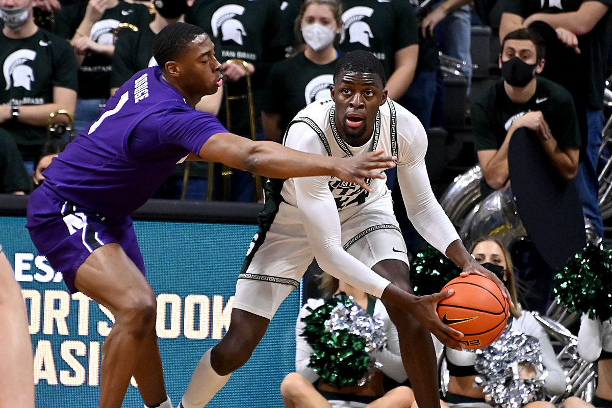 Michigan State basketball suffers first Big Ten loss of 2021-2022 season  against Northwestern - The Only Colors