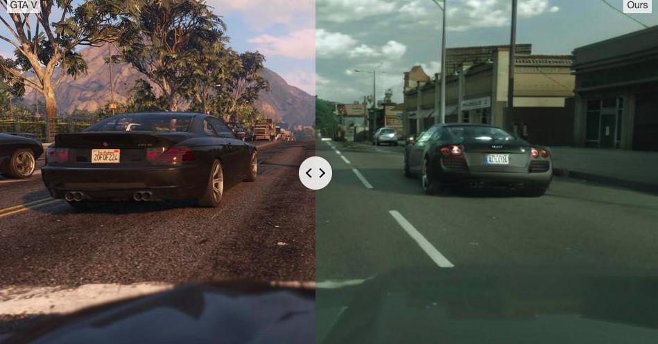 Intel is using machine learning to make GTA V look incredibly realistic