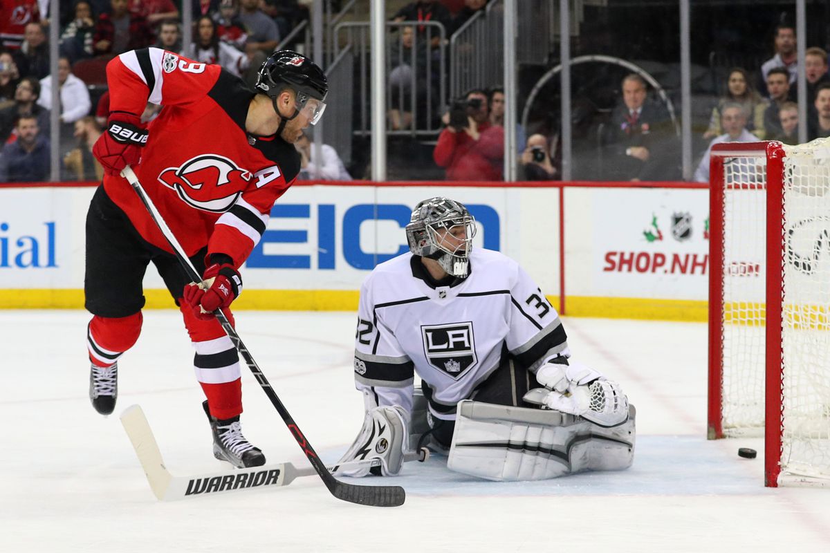 NHL: Los Angeles Kings at New Jersey Devils
