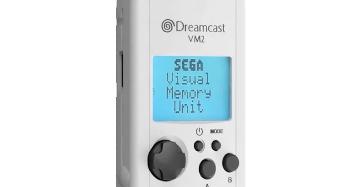 sega-dreamcasts-iconic-memory-card-is-making-a-fundraised-comeback
