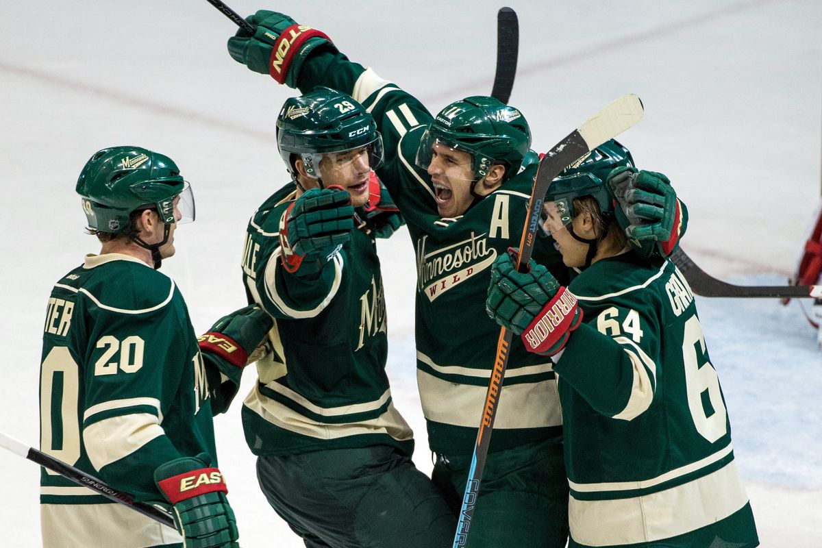 Will the Wild be this happy tonight? 