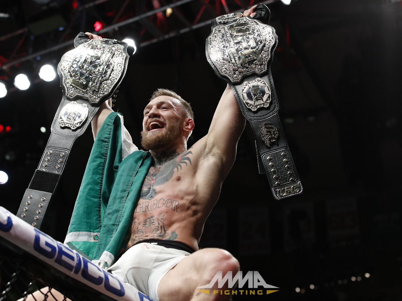 CONOR MCGREGOR #1 UFC Fighter Champion Ultimate Extreme Irish 8" WALL CLOCK 