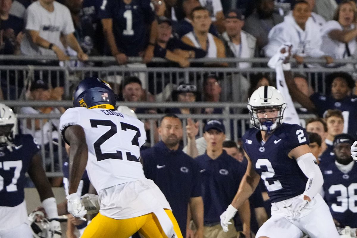 COLLEGE FOOTBALL: SEP 02 West Virginia at Penn State