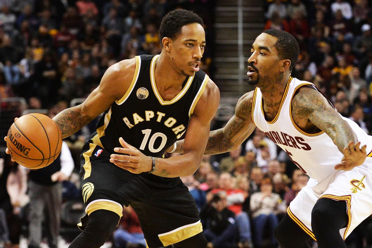 DeMar DeRozan (10) and the Raptors will look to win Game 1 for the first time this post-season