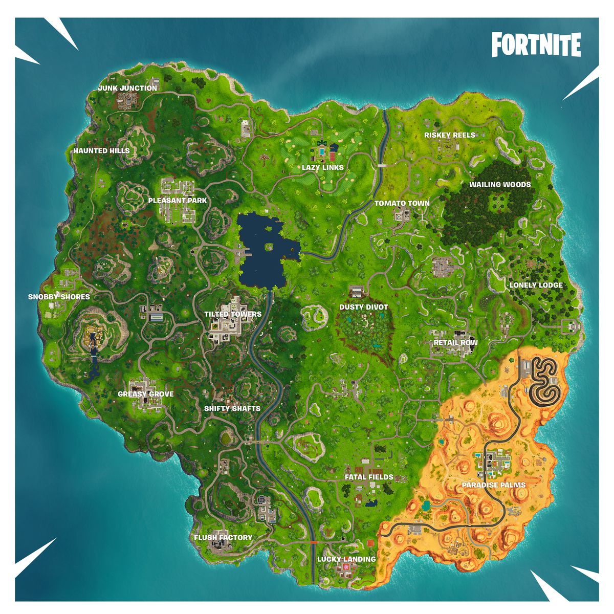 Fortnite map