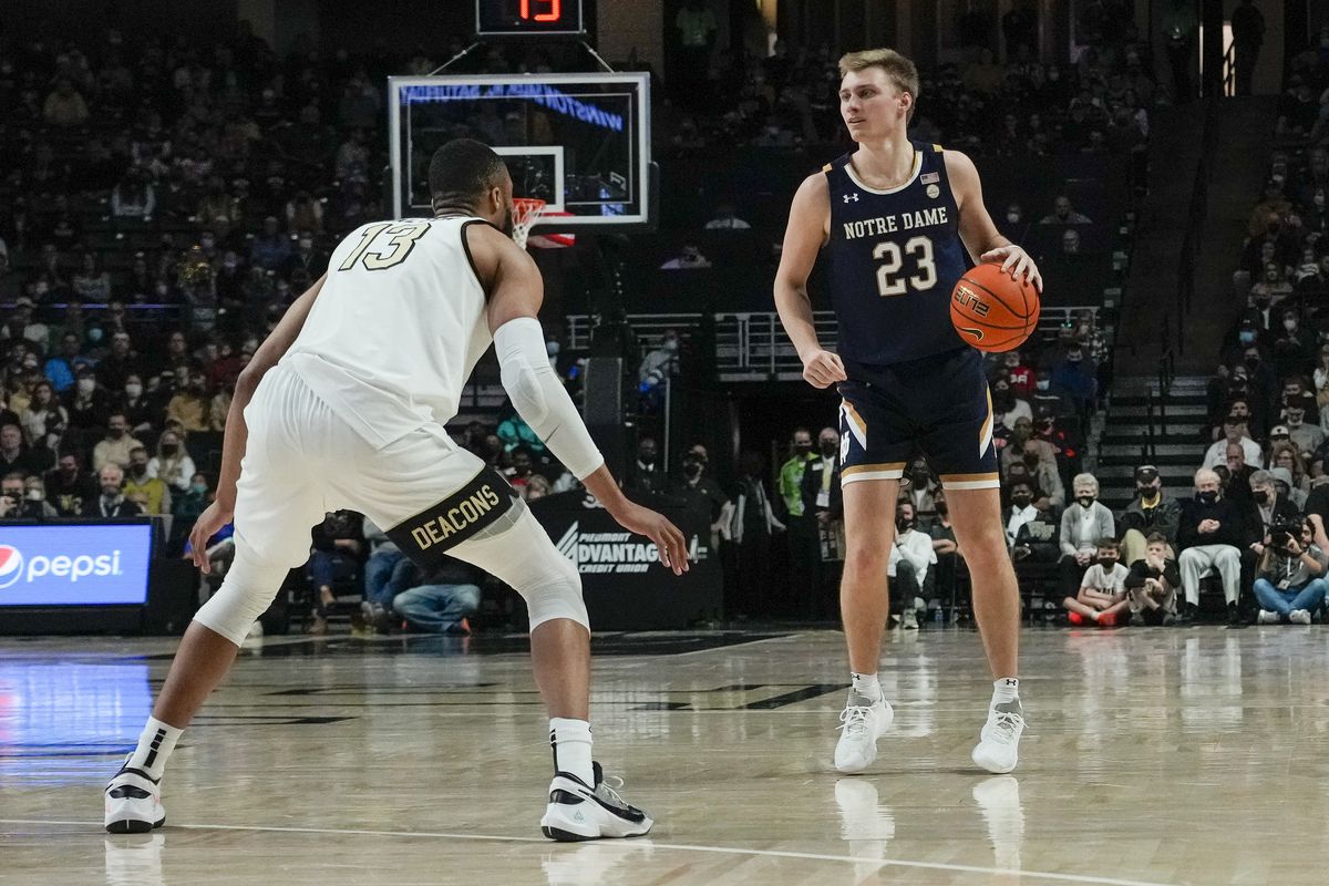 NCAA Basketball: Notre Dame at Wake Forest