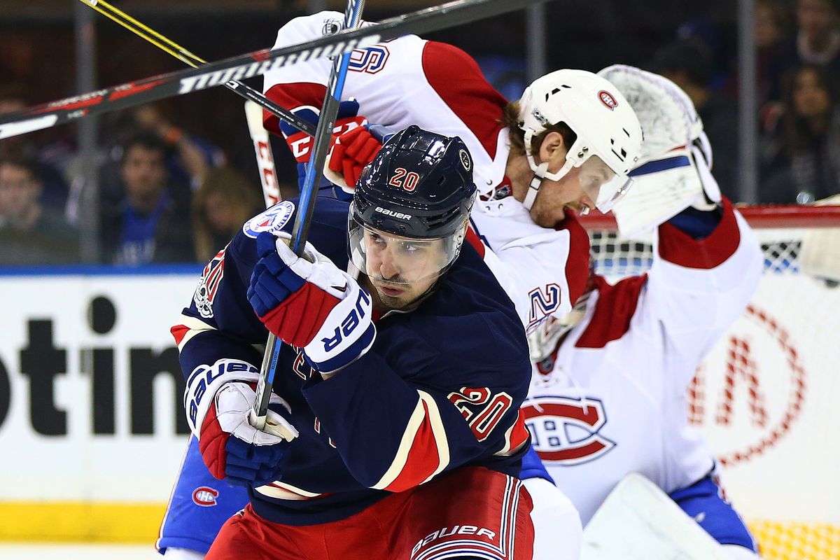 NHL: Montreal Canadiens at New York Rangers