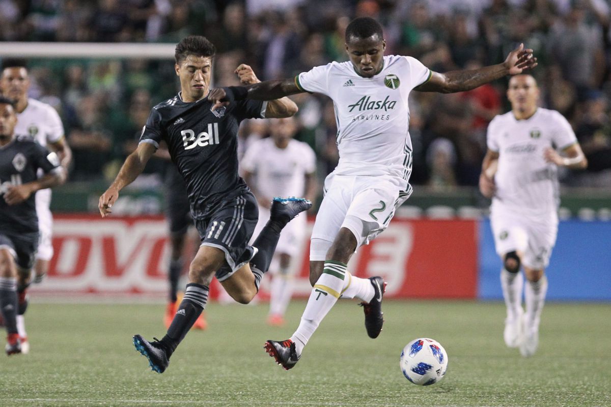 MLS: Vancouver Whitecaps at Portland Timbers