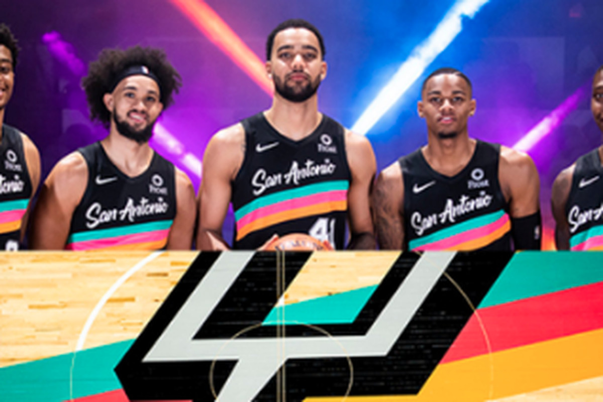 Spurs release “City Edition Jersey” schedule - Pounding The Rock