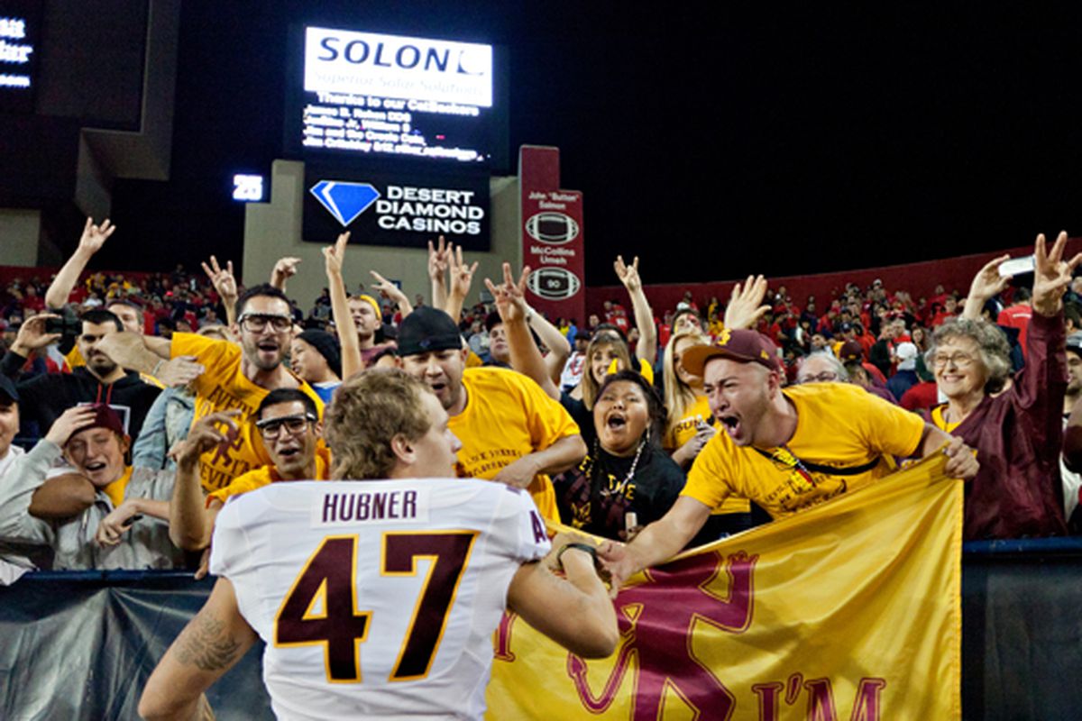 Josh Hubner is grateful for the opportunity that ASU gave him.