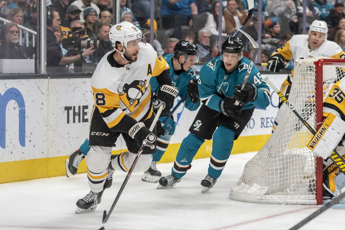 NHL: FEB 29 Penguins at Sharks