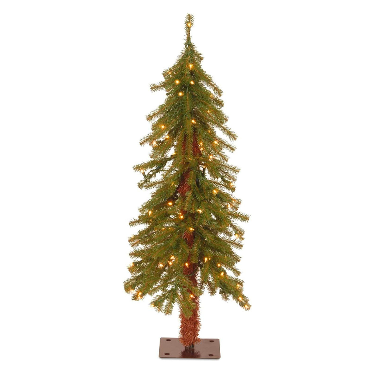 Pre-lit National Tree Company mini artificial Christmas tree