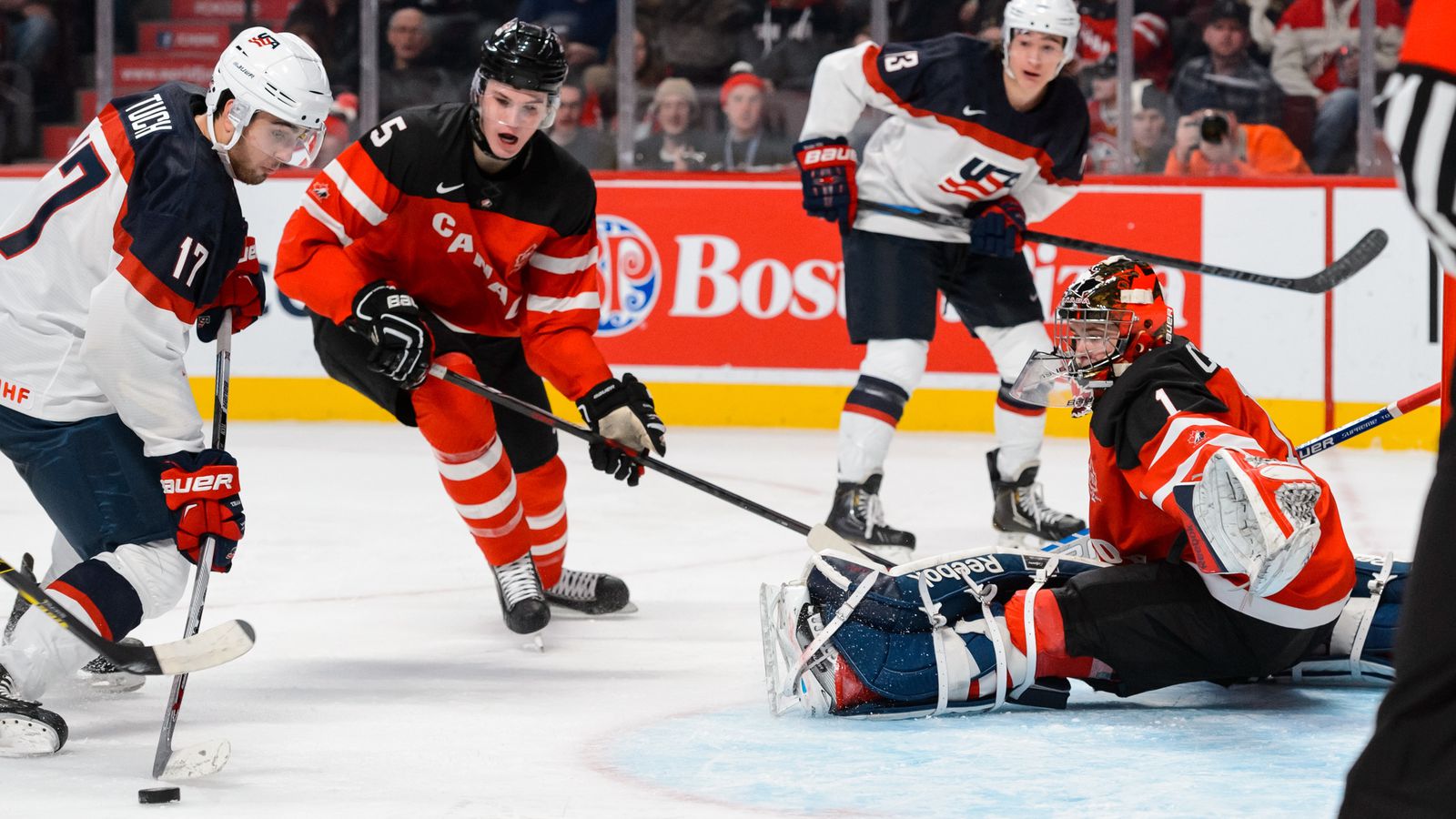2016 World Junior Hockey: United States vs. Canada Line-Up ...
