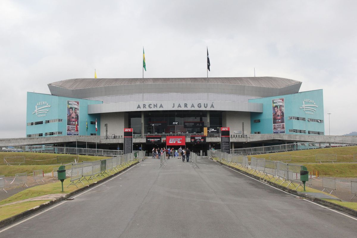 Arena Jaragua is the site for the Machida vs. Mousasi fight card for UFC Fight Night 36.