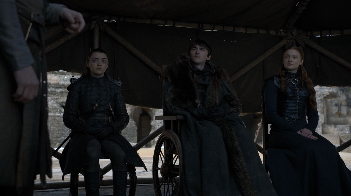 Game of Thrones S08E06 Sansa patronizing