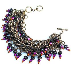 <strong>Patch NYC</strong> Bead Spike Bracelet, <a href="http://www.patchnyc.com/products/multi-strand-bracelet-b101mor#">$175</a>