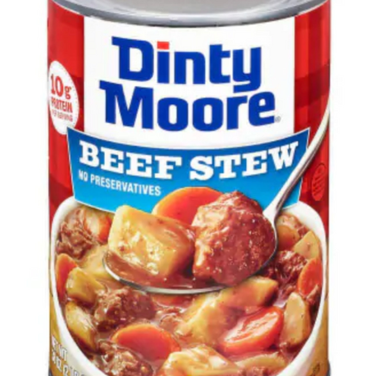 A can of Dinty Moore beef stew