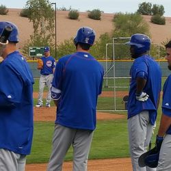 Anthony Rizzo, Kris Bryant, Dexter Fowler, Kyle Schwarber -