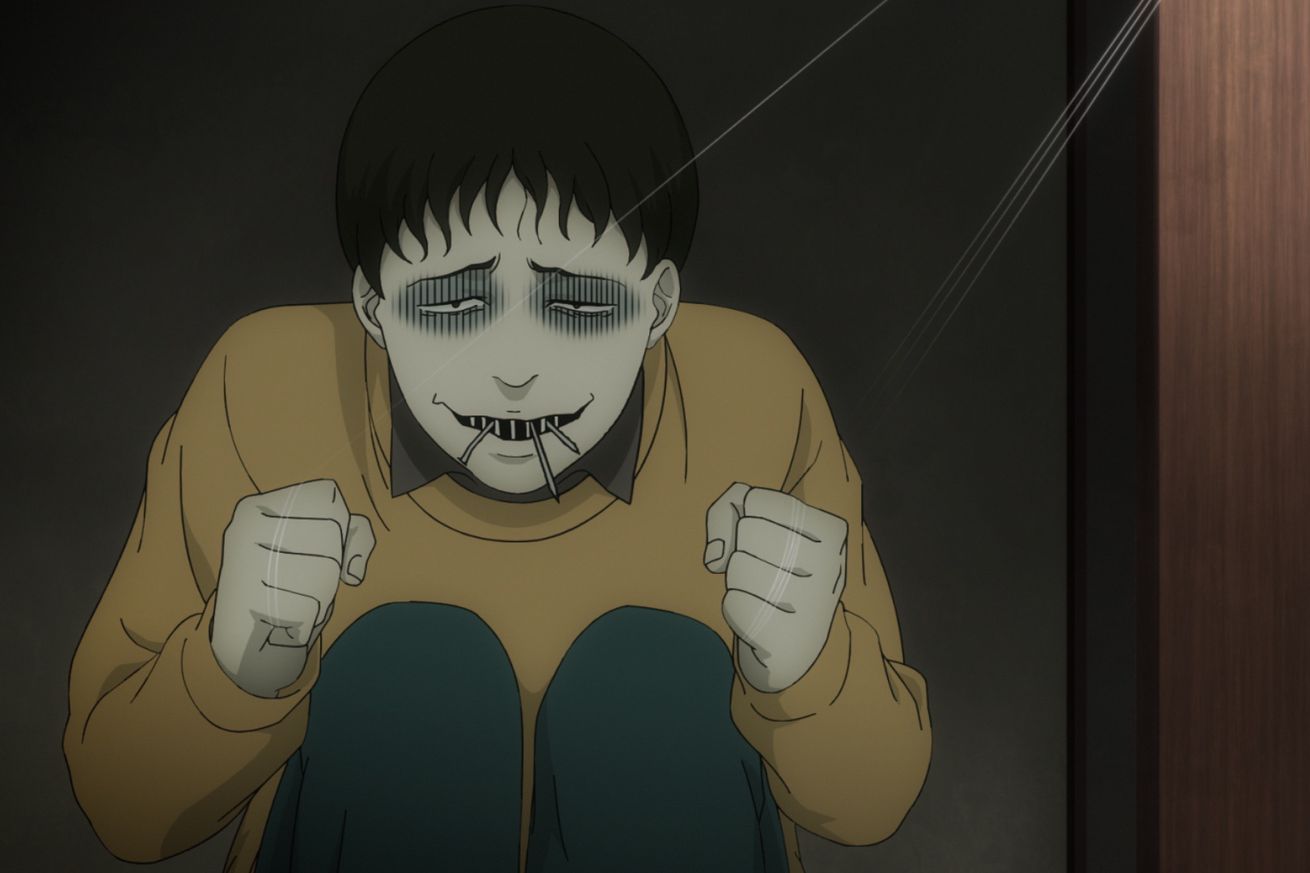 A screenshot from the Netflix anime Junji Ito Maniac: Japanese Tales of the Macabre.