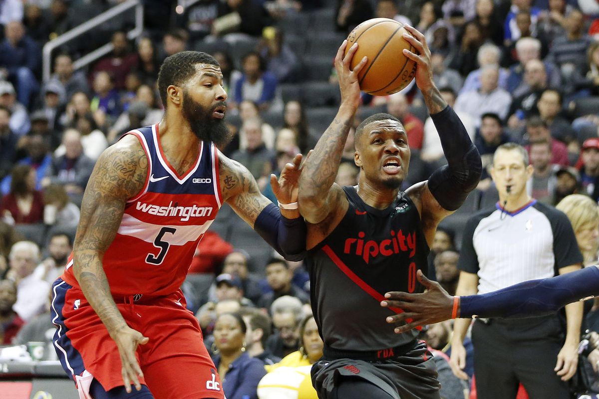 NBA: Portland Trail Blazers at Washington Wizards