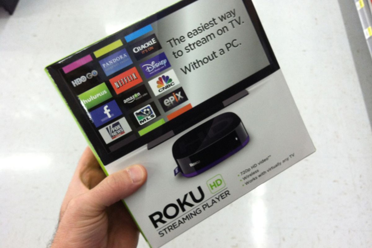 Roku HD seen in stores