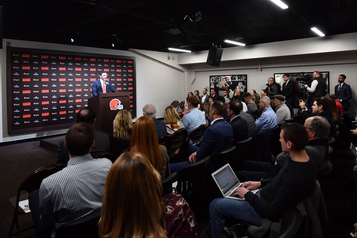 NFL: Cleveland Browns-Head Coach Kevin Stefanski Press Conference