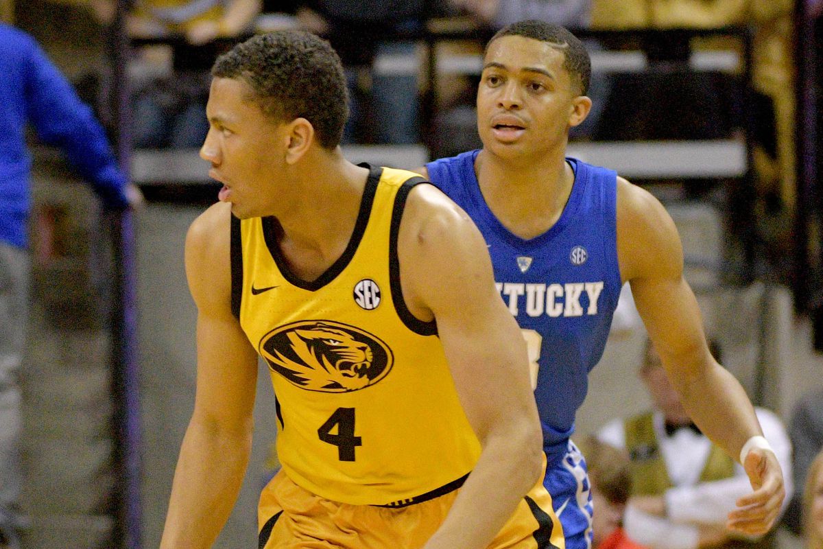 NCAA Basketball: Kentucky at Missouri