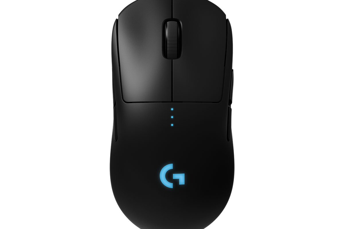 The Logitech G Pro wireless gaming mouse