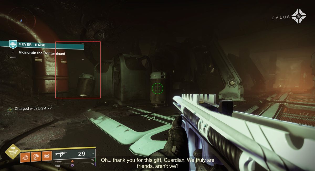 A Guardian Found a Path to a Calus Automaton in Destiny 2