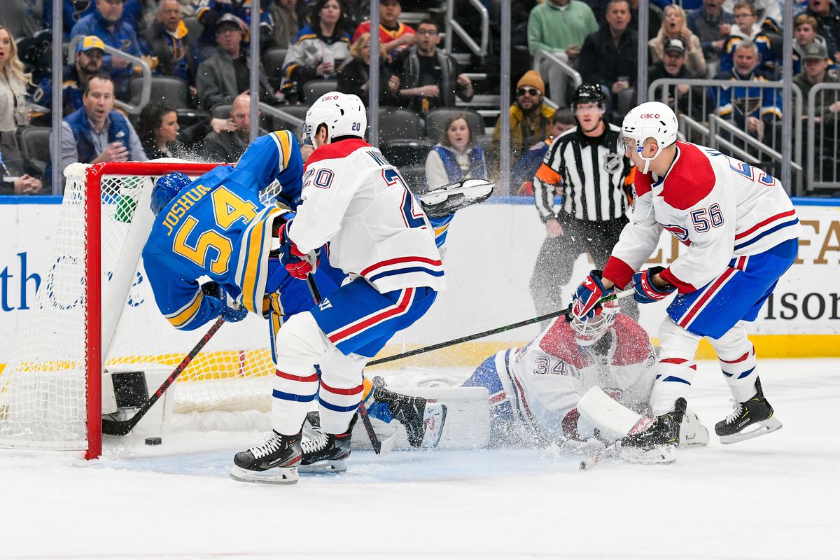 NHL: DEC 11 Canadiens at Blues