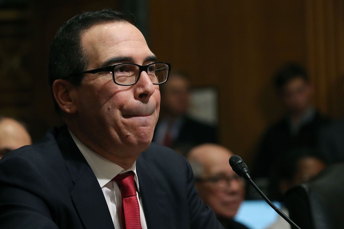 Senate Holds Confirmation Hearing for Treasury Security Nominee Steven Mnuchin