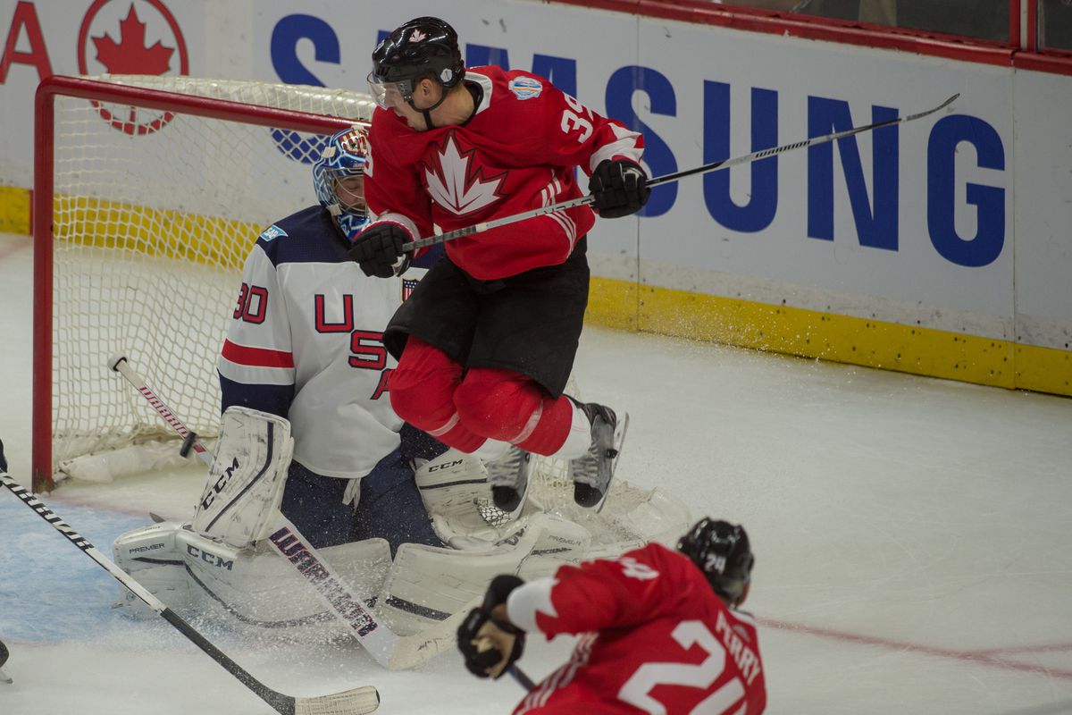 Hockey: World Cup of Hockey-Pre Tournament-Team USA vs Team Canada