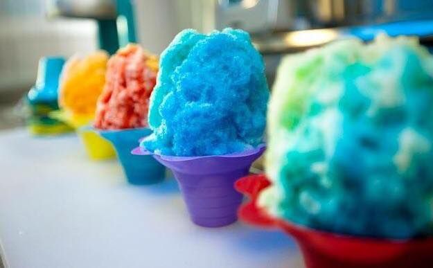 Shave ices from Texas Go Freezee