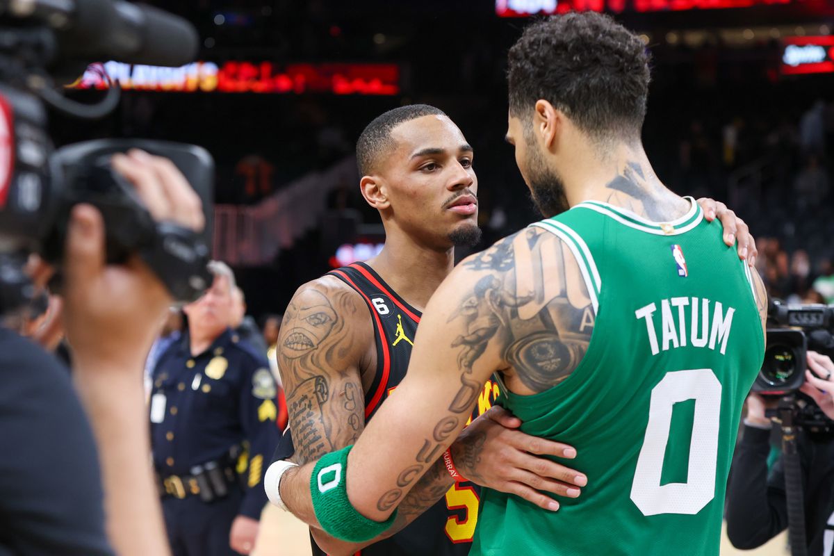 NBA: Playoffs-Boston Celtics at Atlanta Hawks