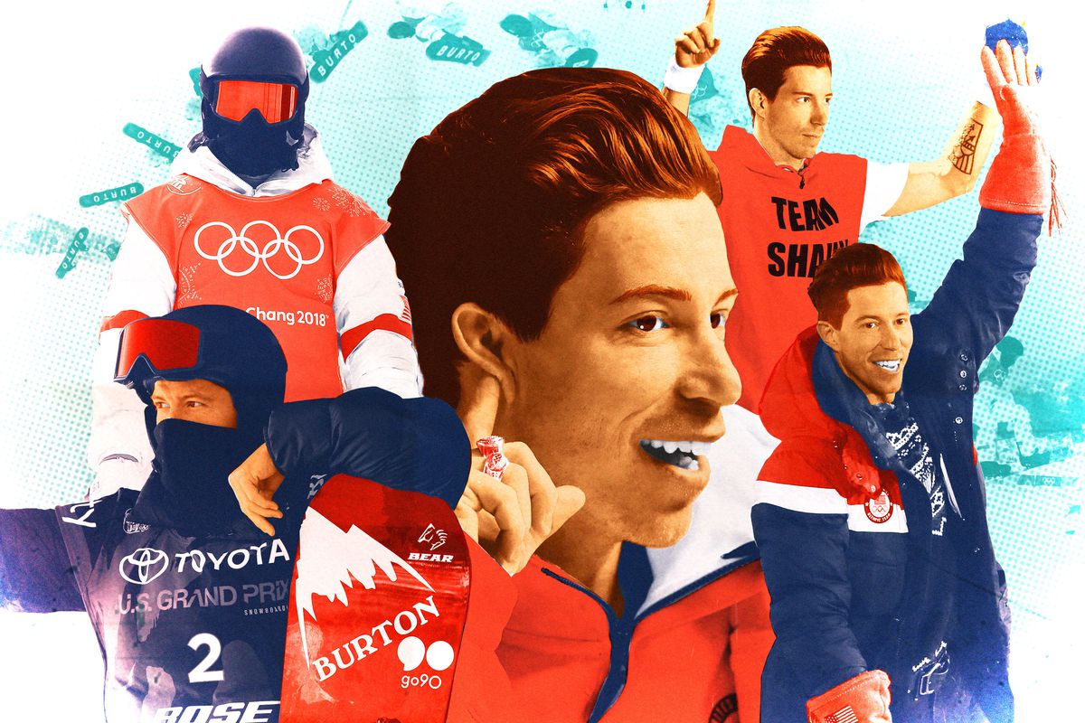 Collage of Shaun White images