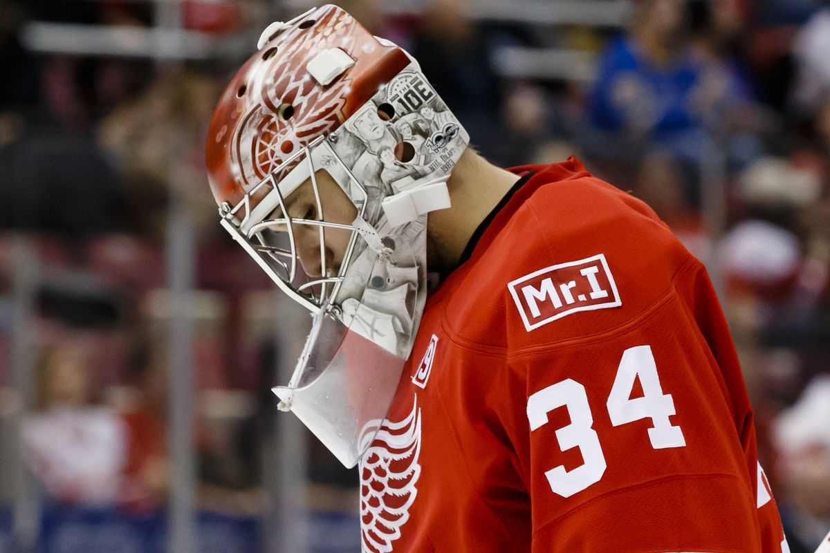 NHL: St. Louis Blues at Detroit Red Wings