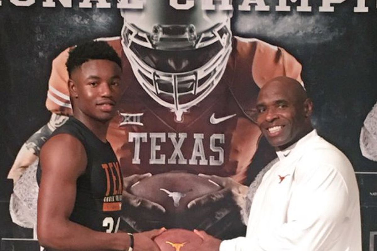 2017 DB Josh Thompson and Charlie Strong
