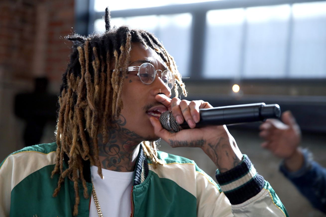 For Wiz Khalifa, making the transition over from rapping to MMA is going to...