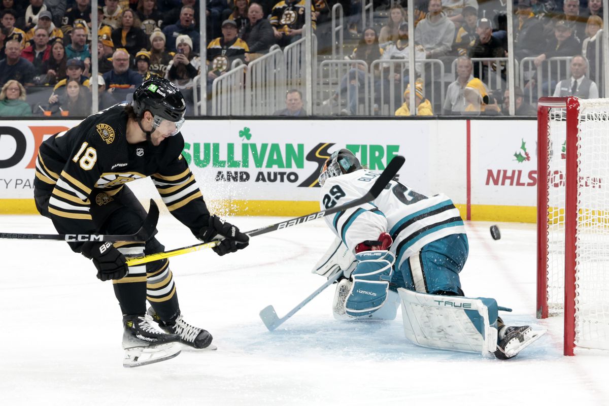 NHL: NOV 30 Sharks at Bruins