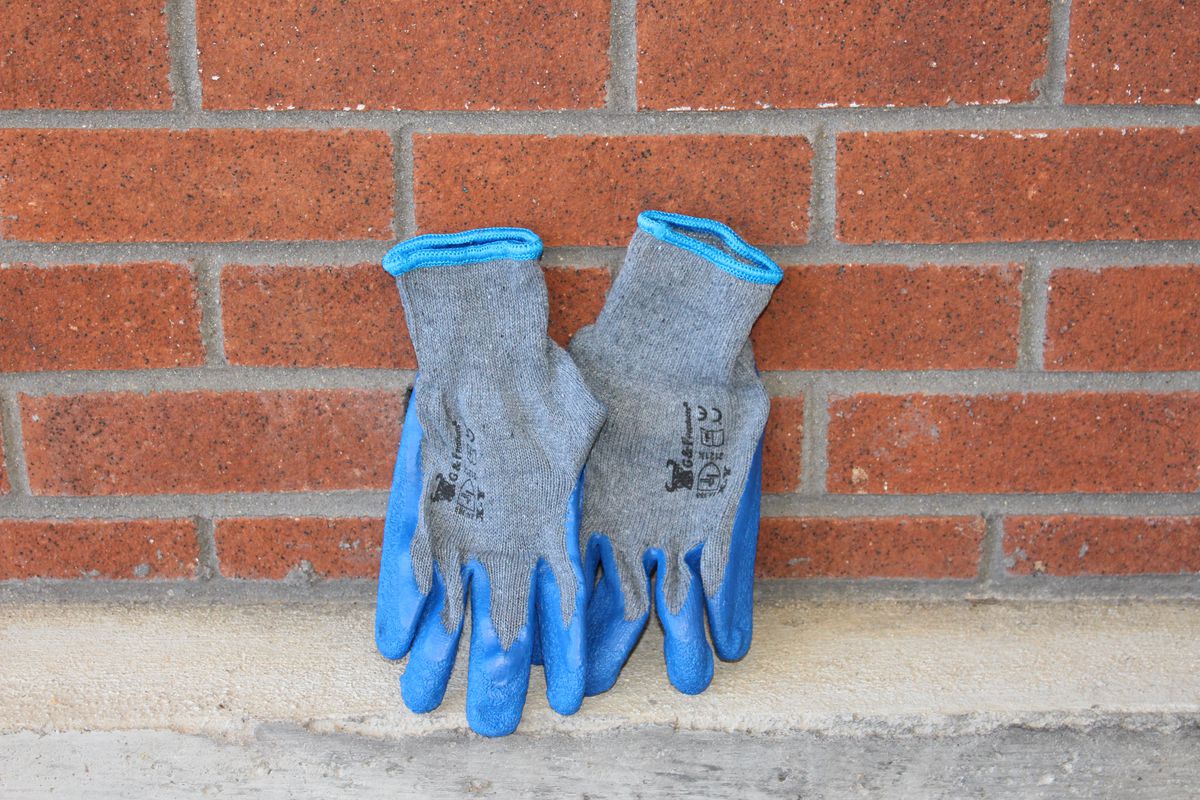G &amp; F Products Rubber Latex Work Gloves 